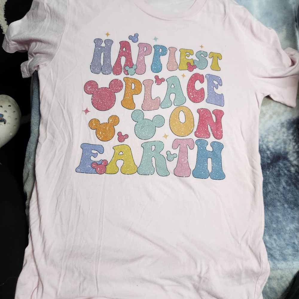 Disney Kids Pink Graphic T-Shirt